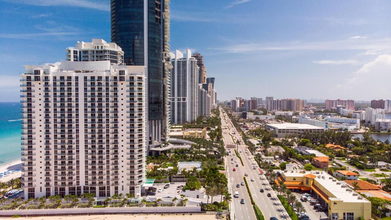 شقة Sunny Isles 1Bdr Sea View And Pool ميامي بيتش المظهر الخارجي الصورة